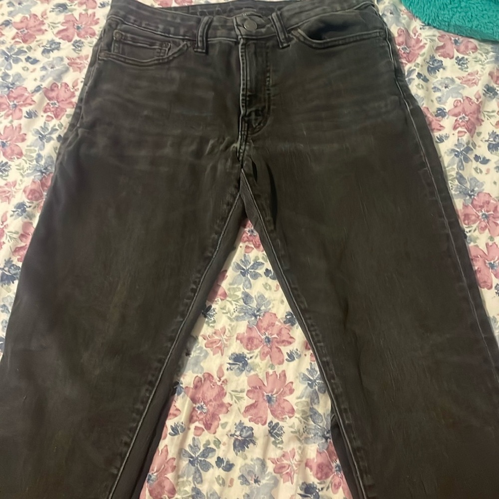Black American eagle jeans